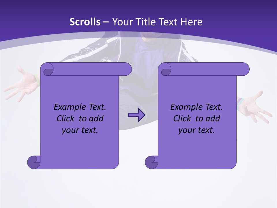 Sensuality One Gymnastic PowerPoint Template