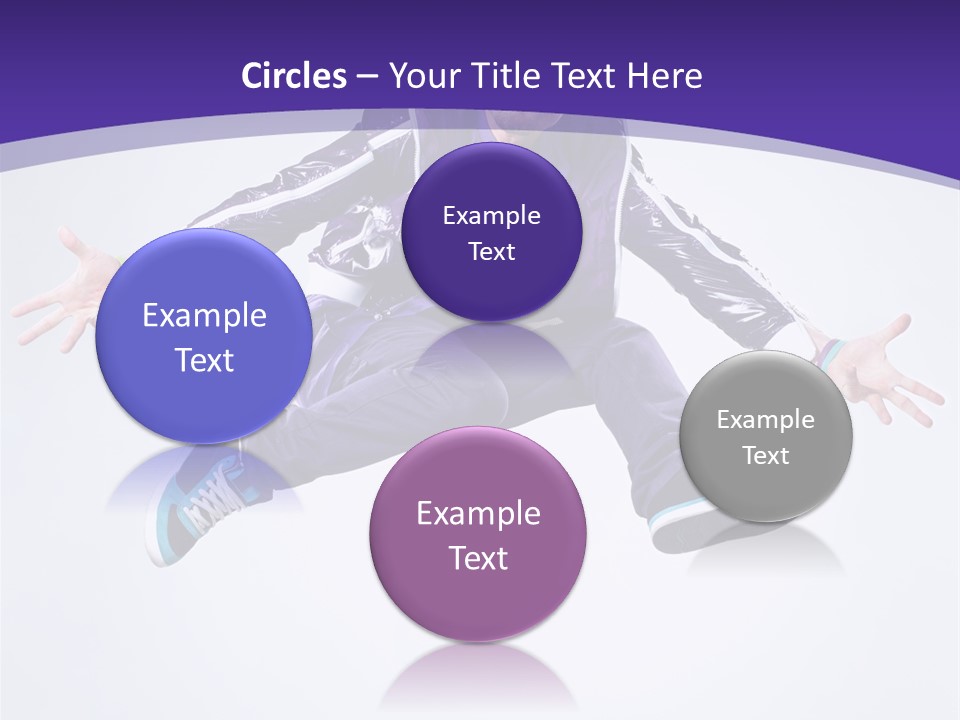 Sensuality One Gymnastic PowerPoint Template