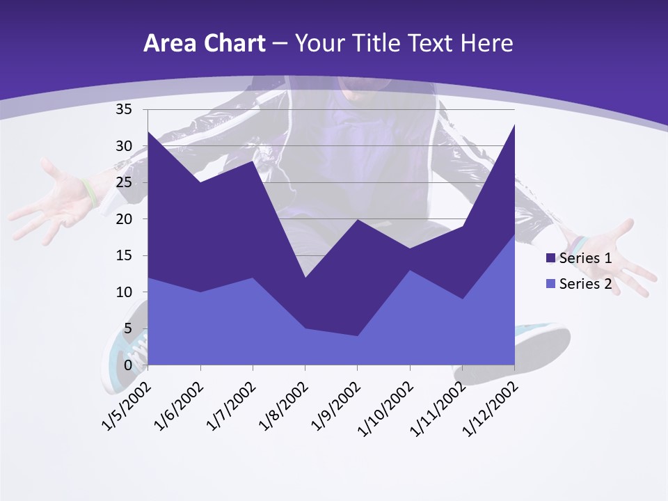 Sensuality One Gymnastic PowerPoint Template