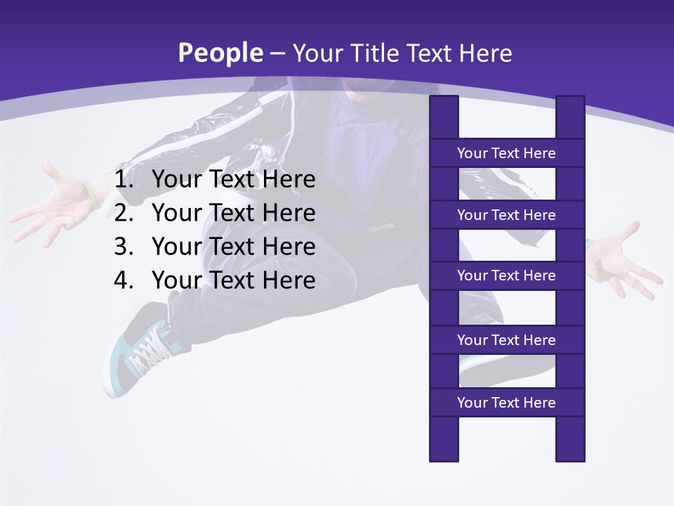 Sensuality One Gymnastic PowerPoint Template