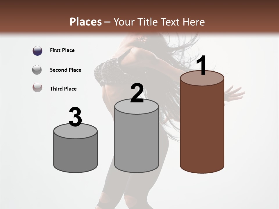 Elegance Feminine Person PowerPoint Template