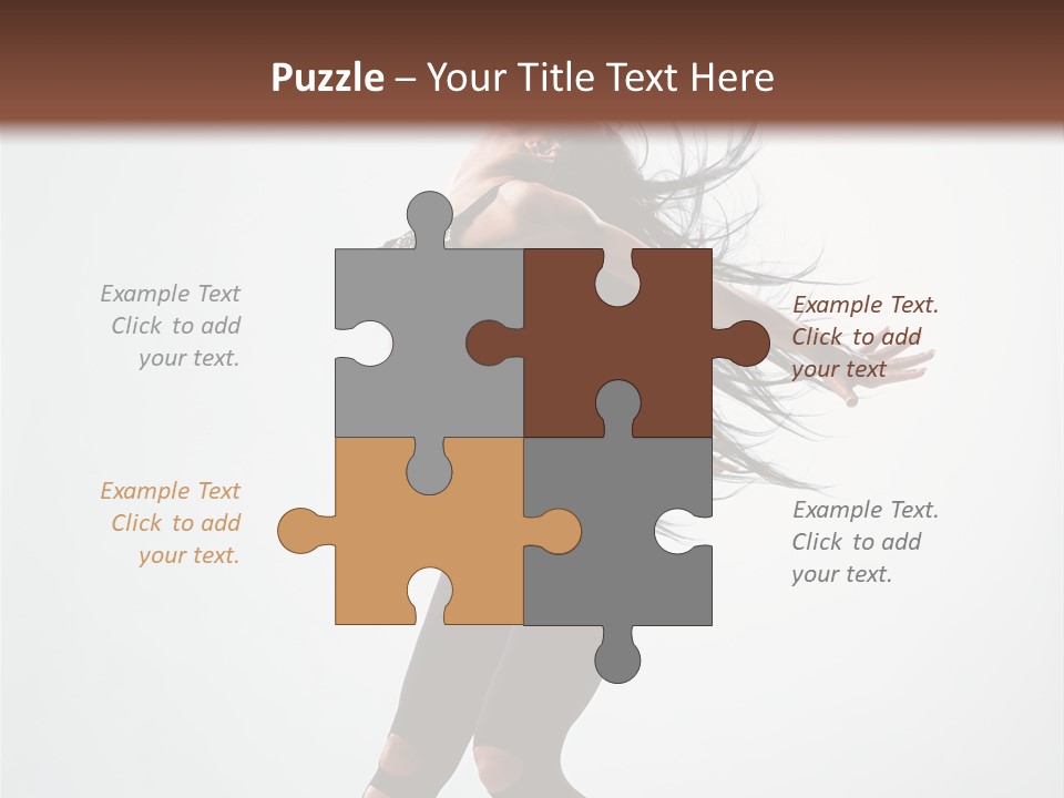 Elegance Feminine Person PowerPoint Template