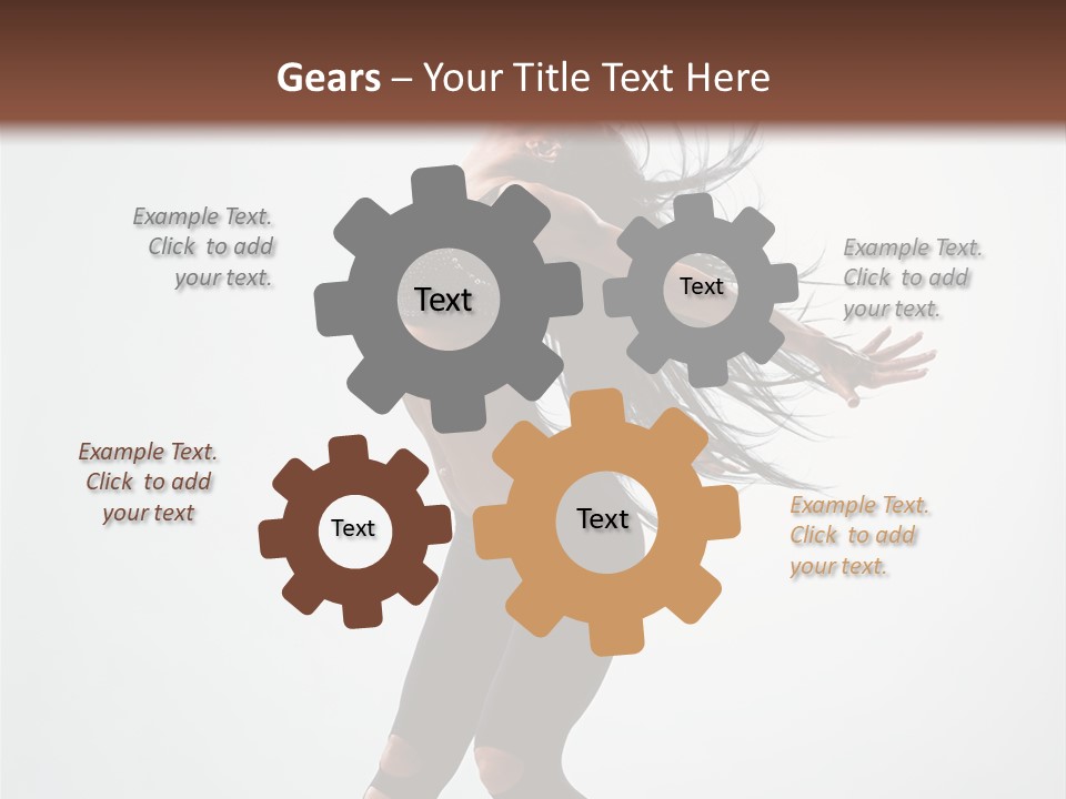 Elegance Feminine Person PowerPoint Template