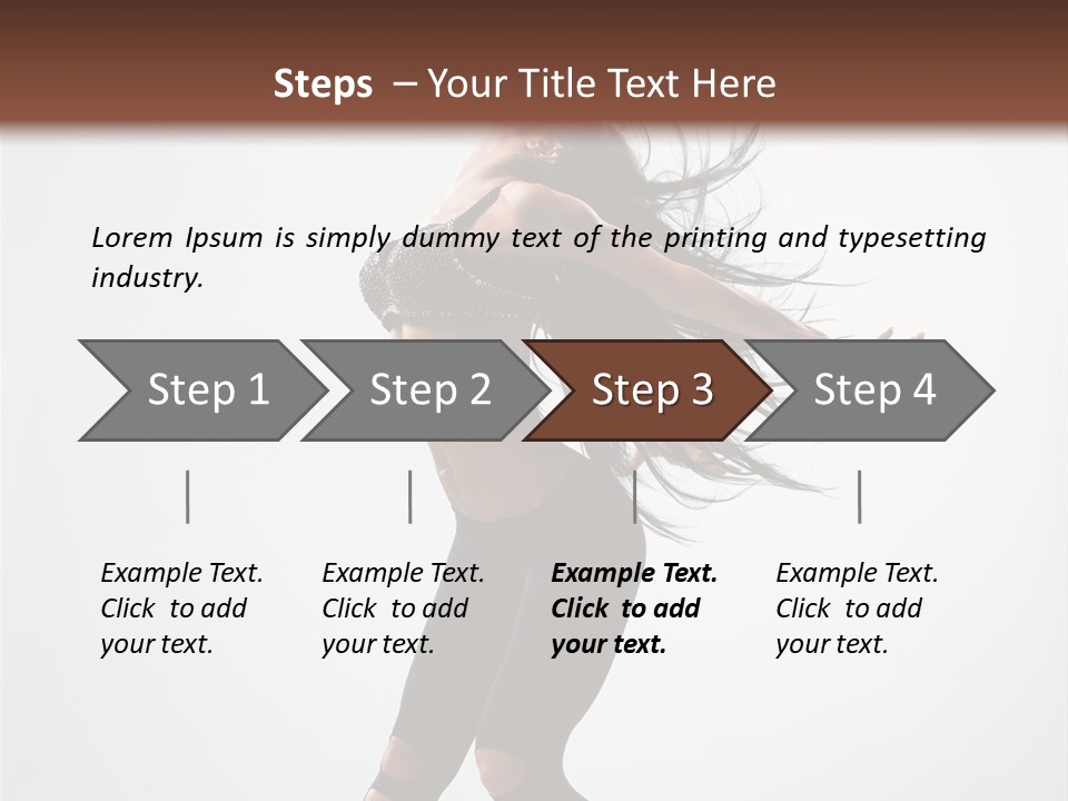 Elegance Feminine Person PowerPoint Template