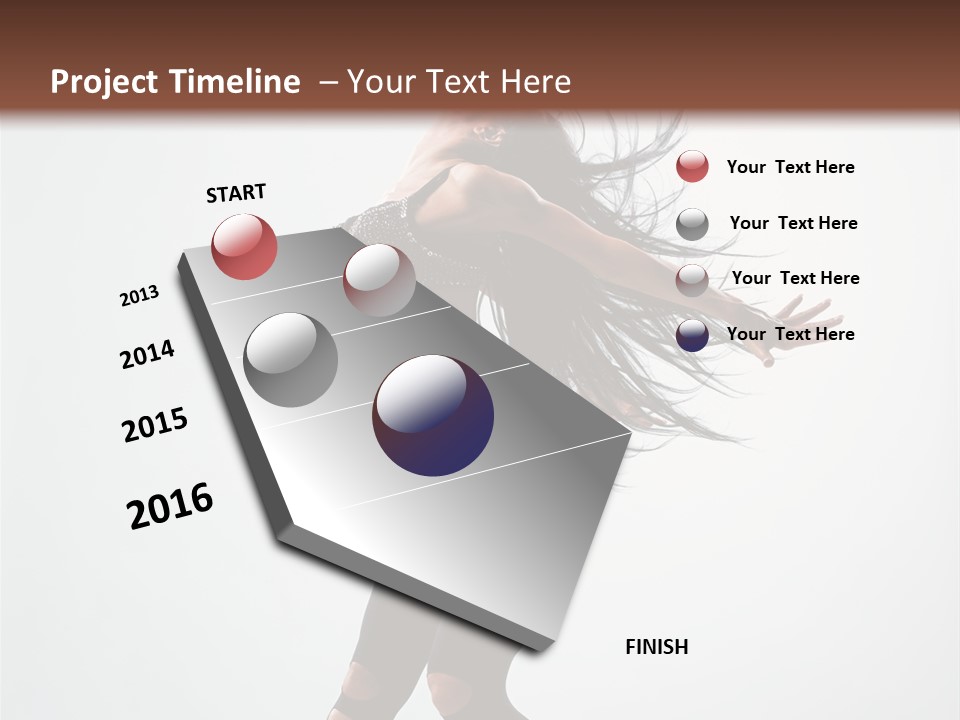 Elegance Feminine Person PowerPoint Template