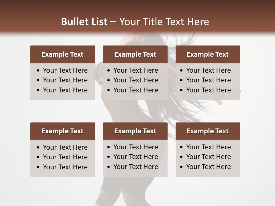 Elegance Feminine Person PowerPoint Template