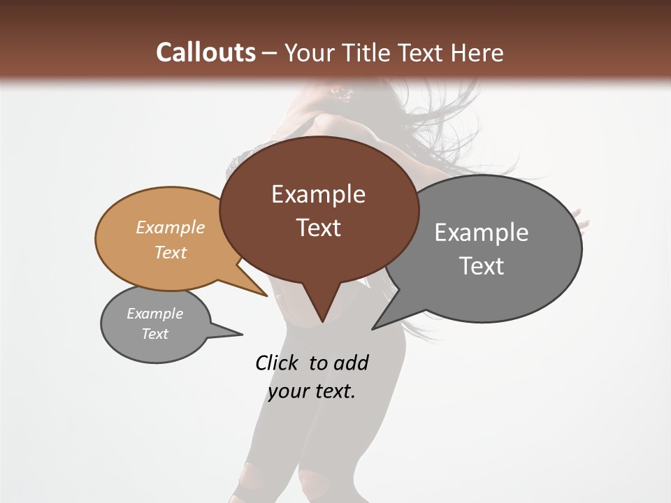 Elegance Feminine Person PowerPoint Template