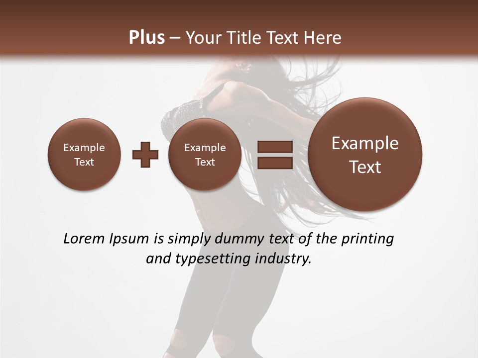 Elegance Feminine Person PowerPoint Template