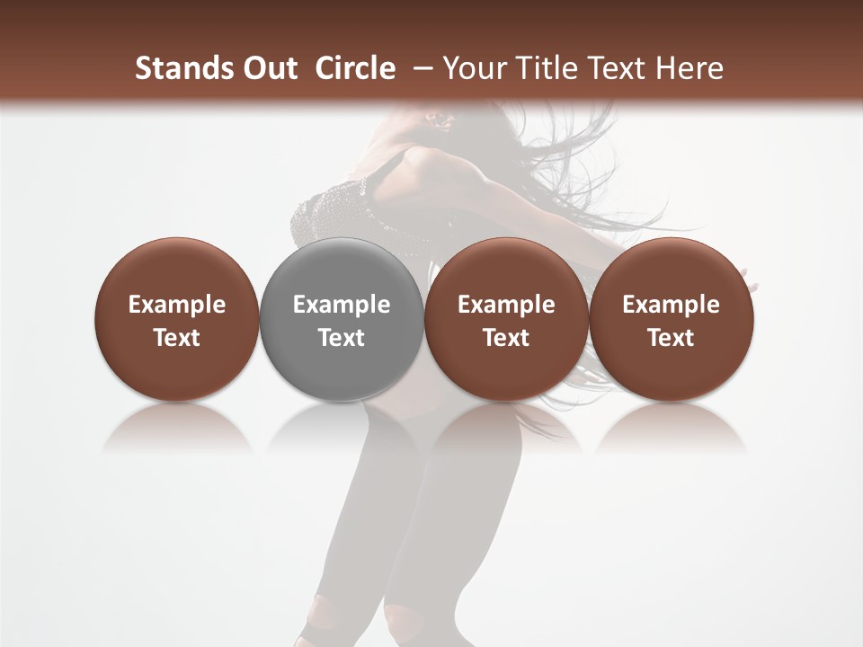Elegance Feminine Person PowerPoint Template