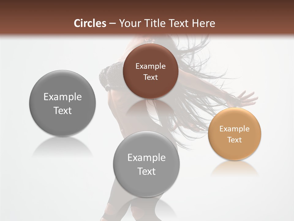 Elegance Feminine Person PowerPoint Template