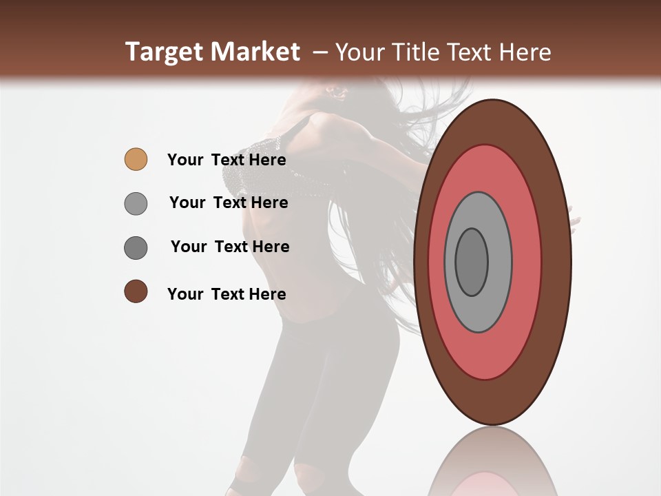 Elegance Feminine Person PowerPoint Template