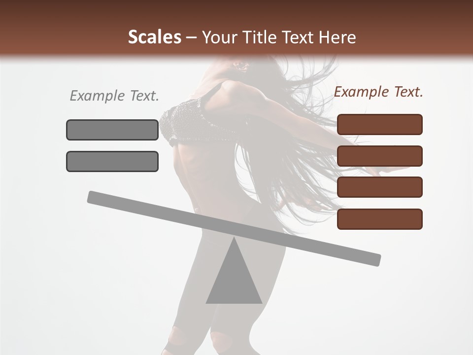 Elegance Feminine Person PowerPoint Template