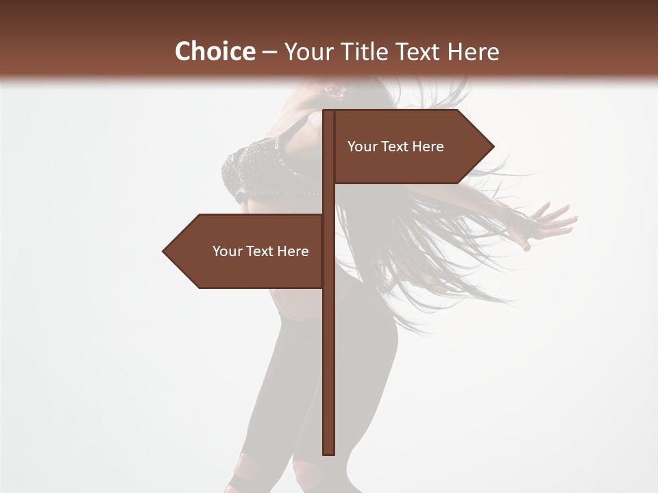 Elegance Feminine Person PowerPoint Template