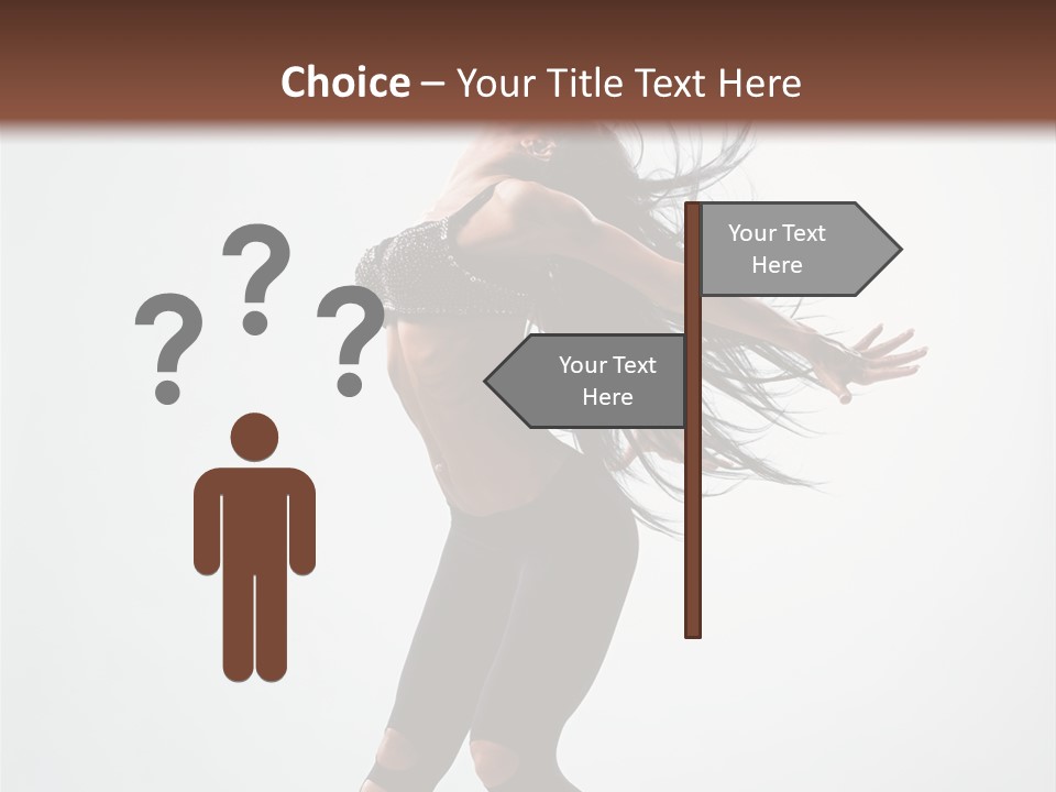 Elegance Feminine Person PowerPoint Template