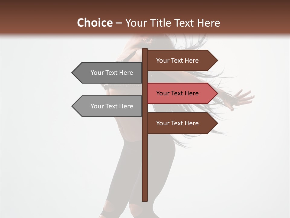 Elegance Feminine Person PowerPoint Template