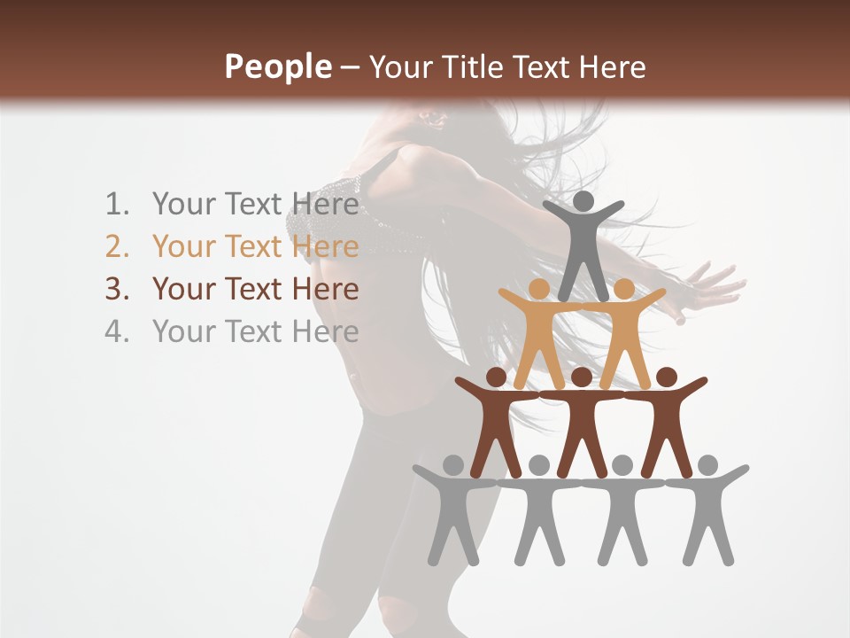 Elegance Feminine Person PowerPoint Template