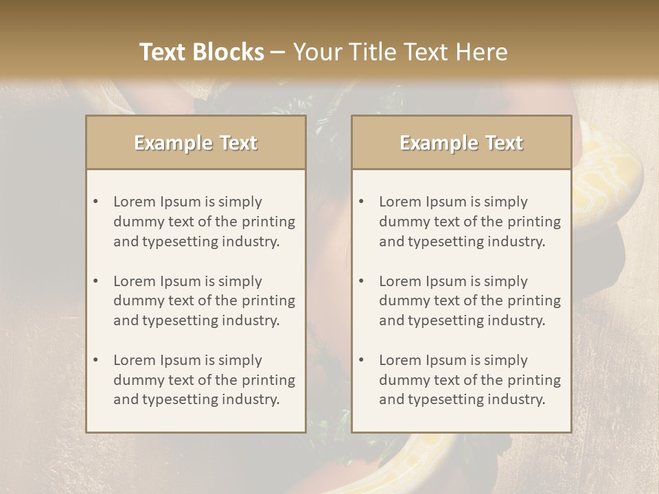 Posing Green Albino PowerPoint Template