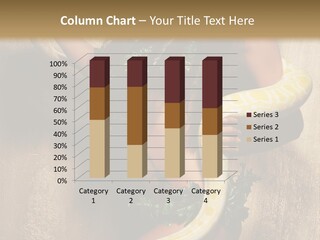 Posing Green Albino PowerPoint Template