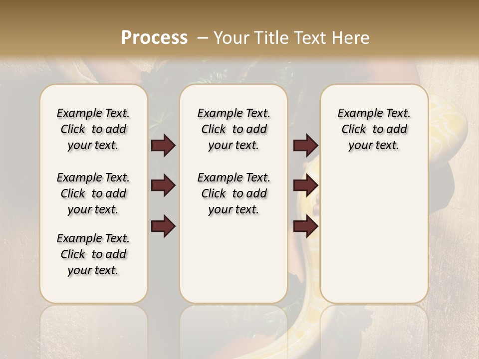 Posing Green Albino PowerPoint Template