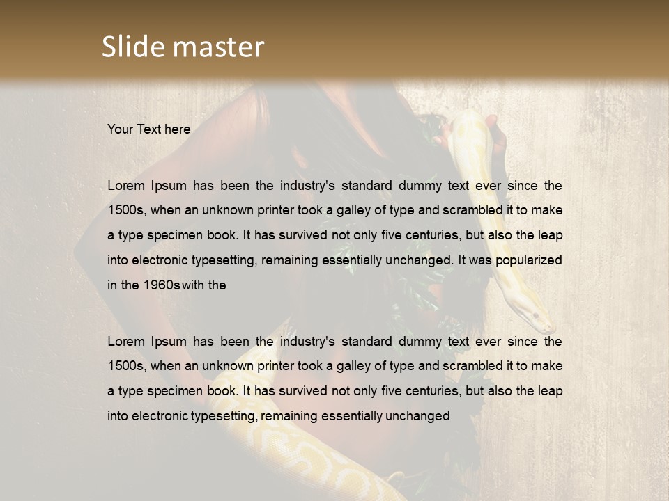 Look Beautiful Attractive PowerPoint Template