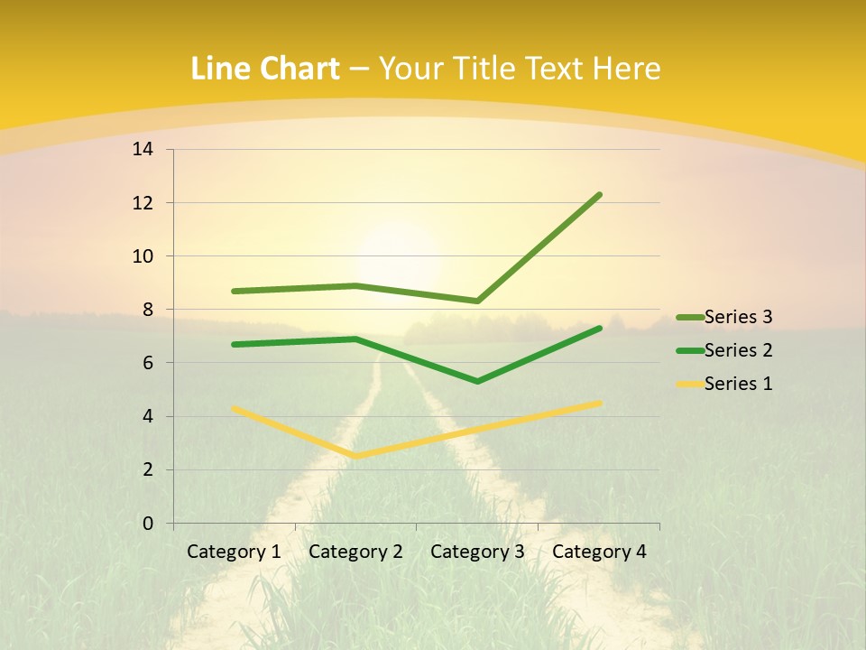 Road Environmental Way PowerPoint Template