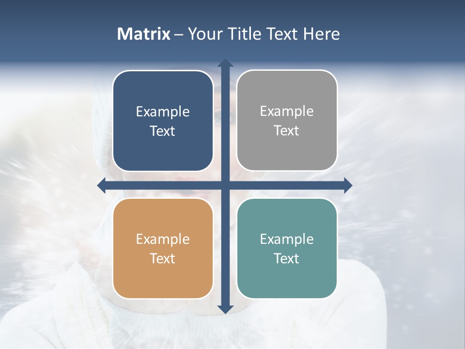 Beauty Cold Winter PowerPoint Template