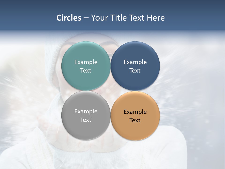 Beauty Cold Winter PowerPoint Template