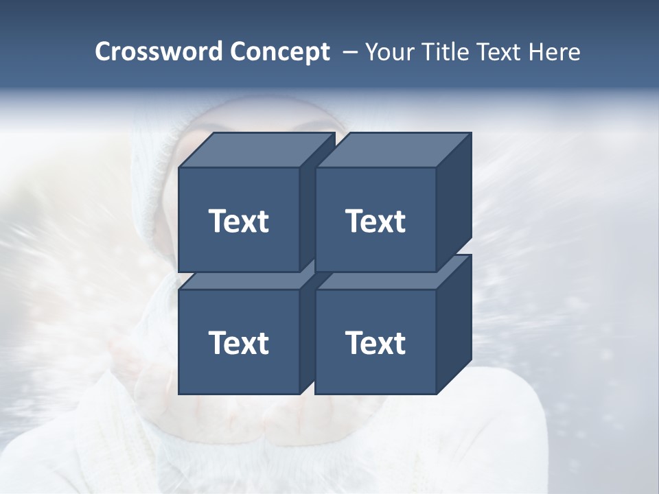 Beauty Cold Winter PowerPoint Template