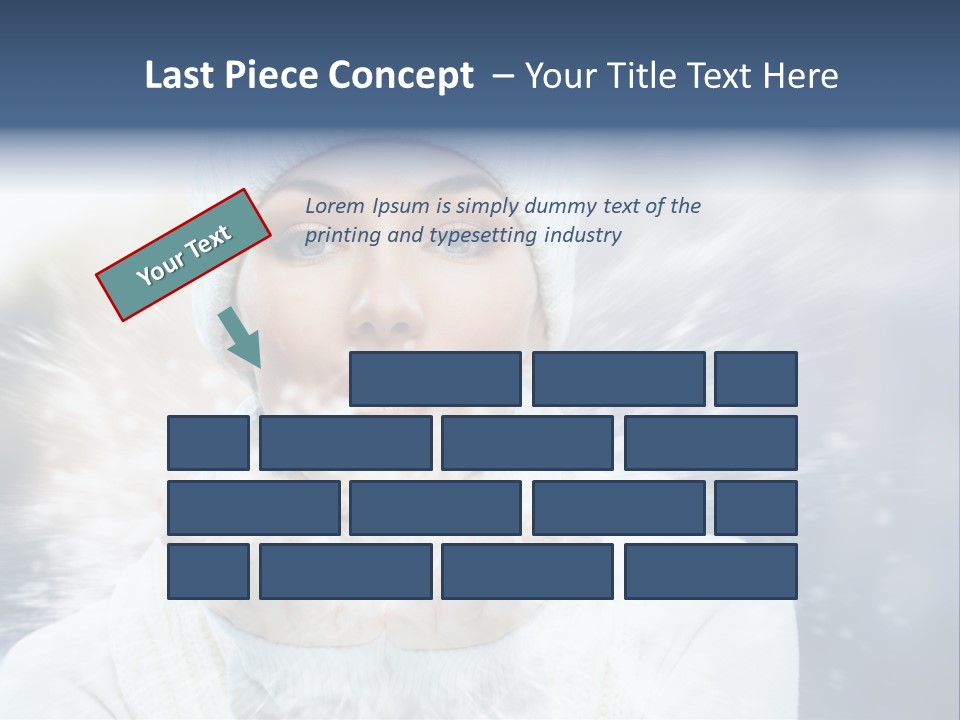 Beauty Cold Winter PowerPoint Template
