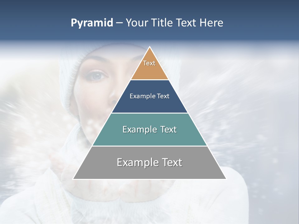 Beauty Cold Winter PowerPoint Template