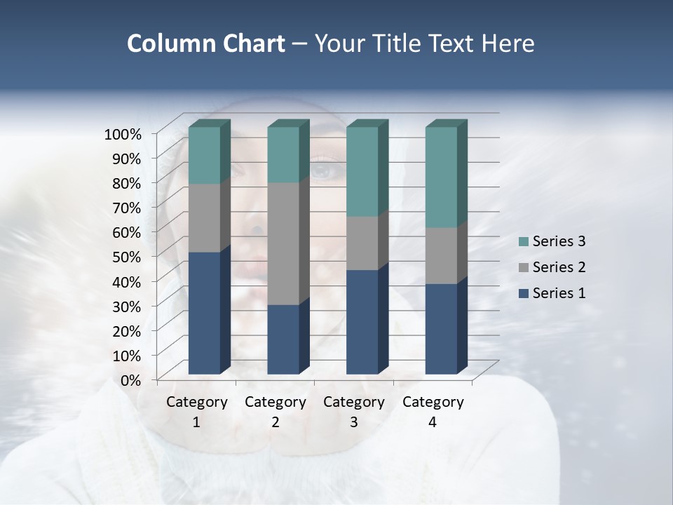 Beauty Cold Winter PowerPoint Template