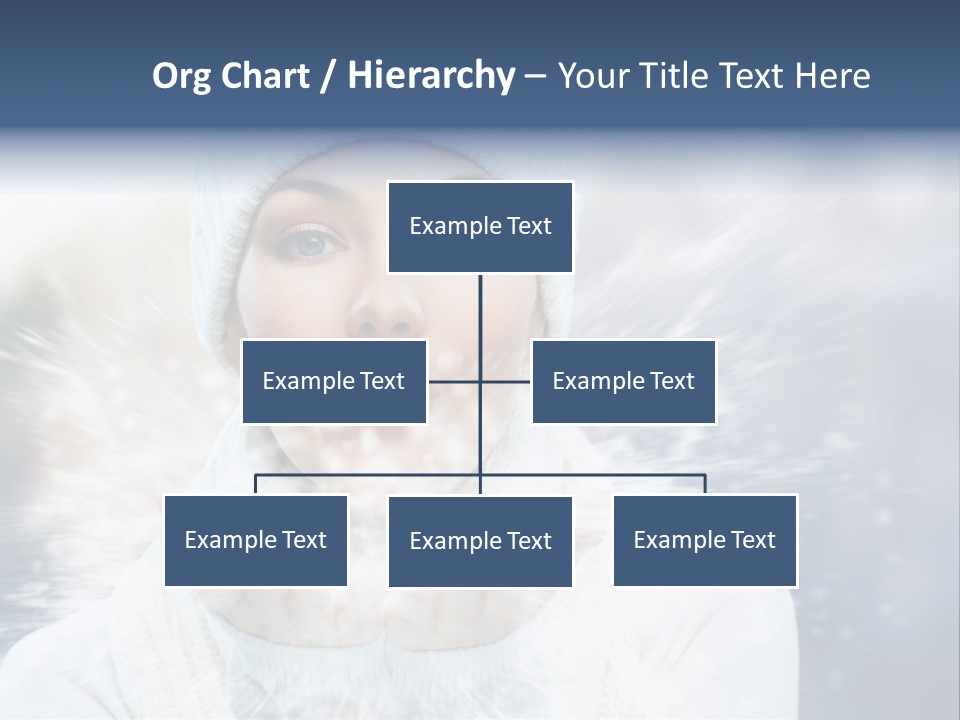 Beauty Cold Winter PowerPoint Template