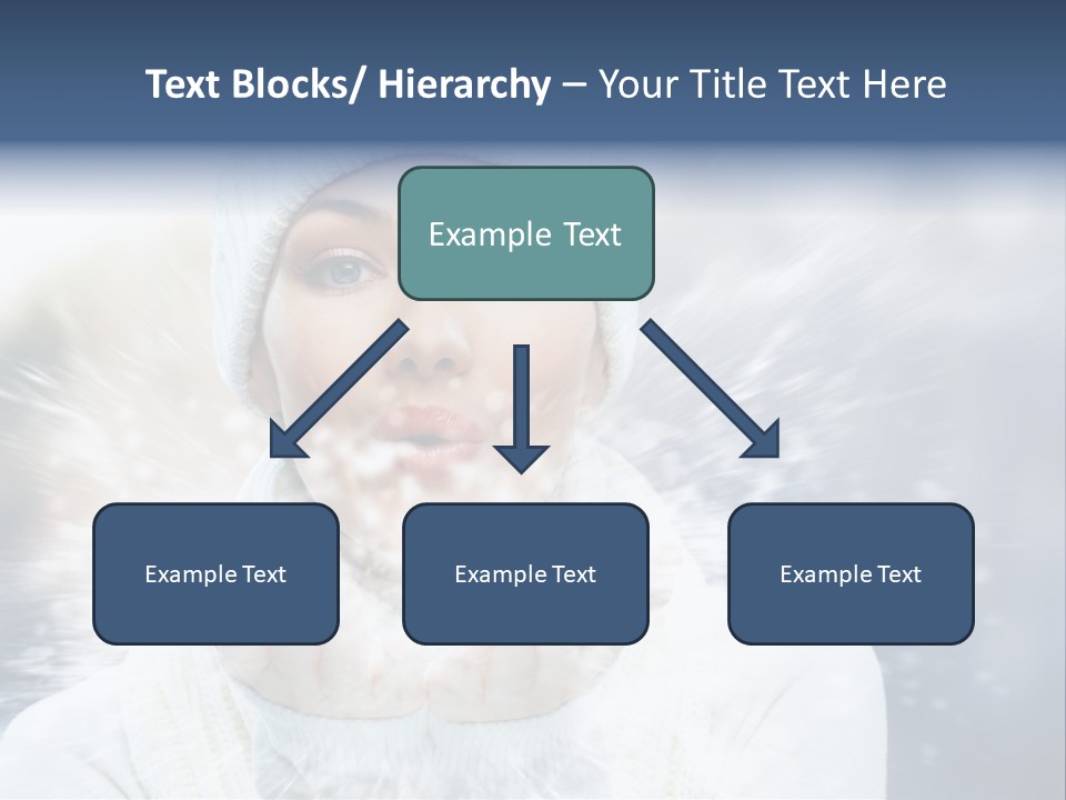 Beauty Cold Winter PowerPoint Template