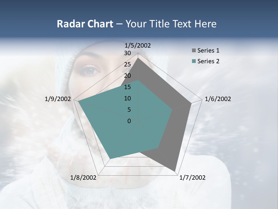 Beauty Cold Winter PowerPoint Template