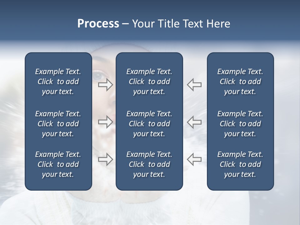 Beauty Cold Winter PowerPoint Template