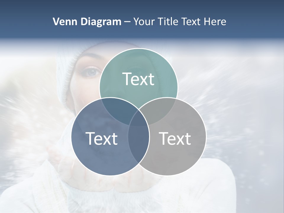 Beauty Cold Winter PowerPoint Template