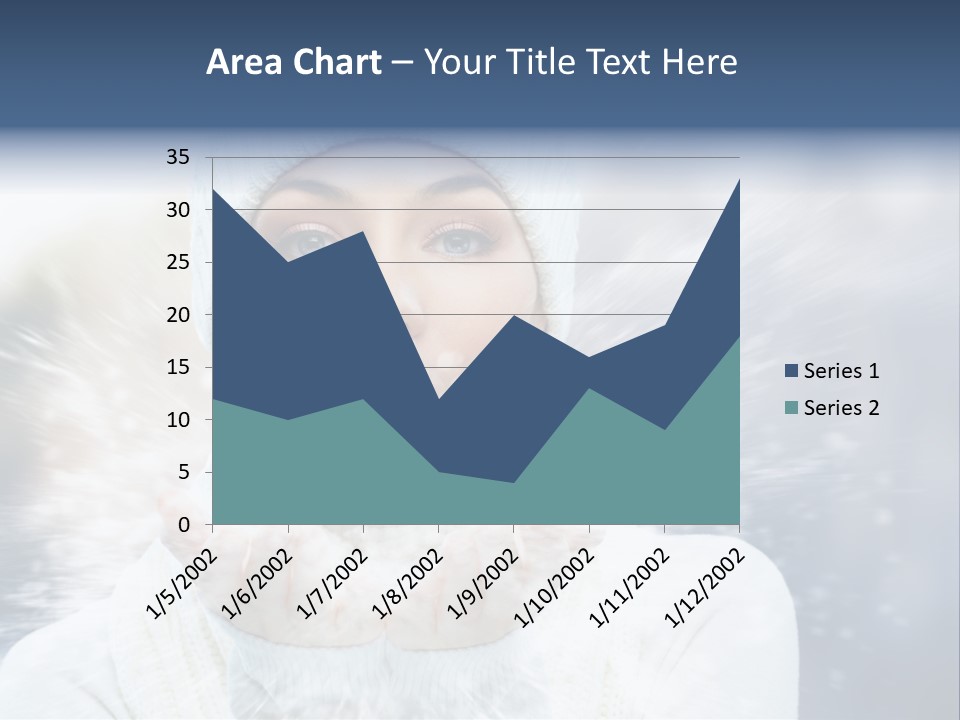 Beauty Cold Winter PowerPoint Template