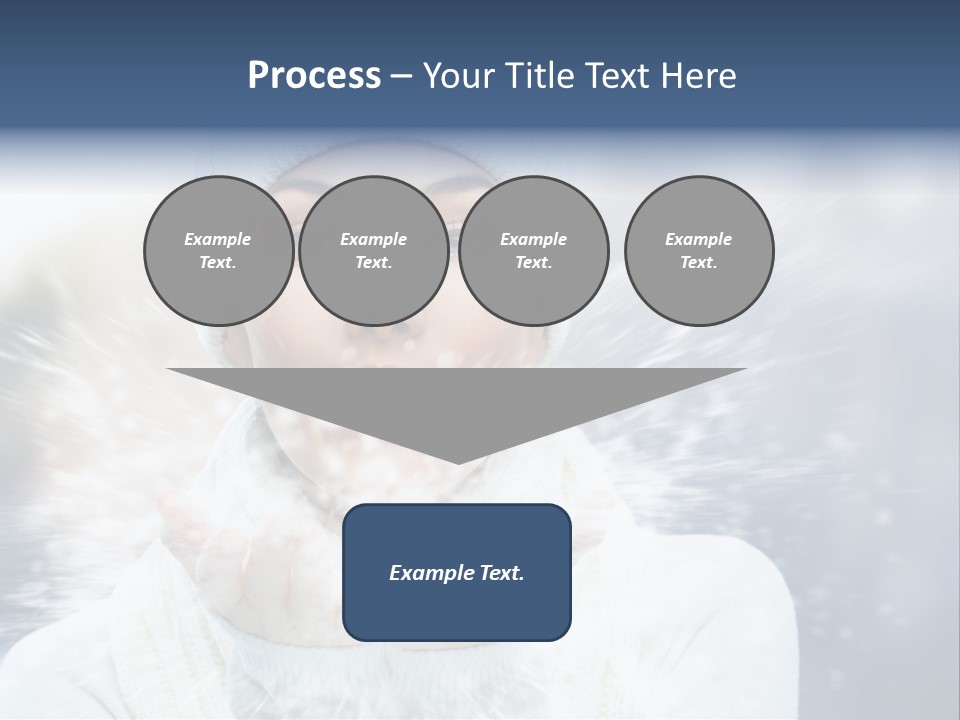 Beauty Cold Winter PowerPoint Template