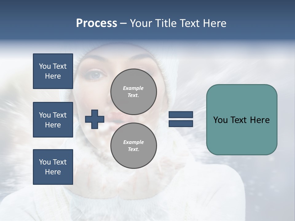 Beauty Cold Winter PowerPoint Template