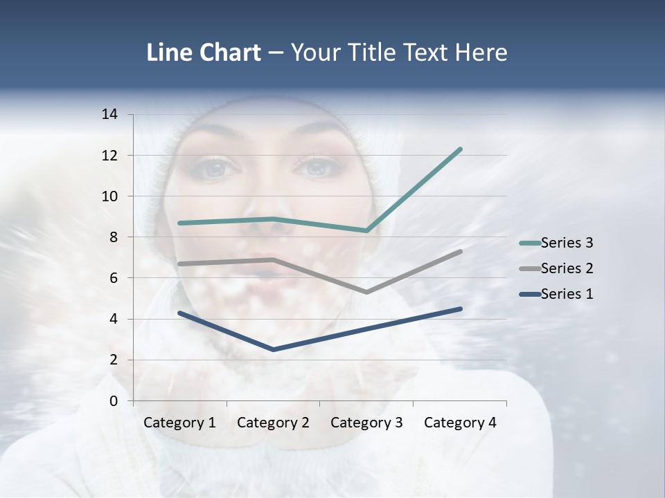 Beauty Cold Winter PowerPoint Template