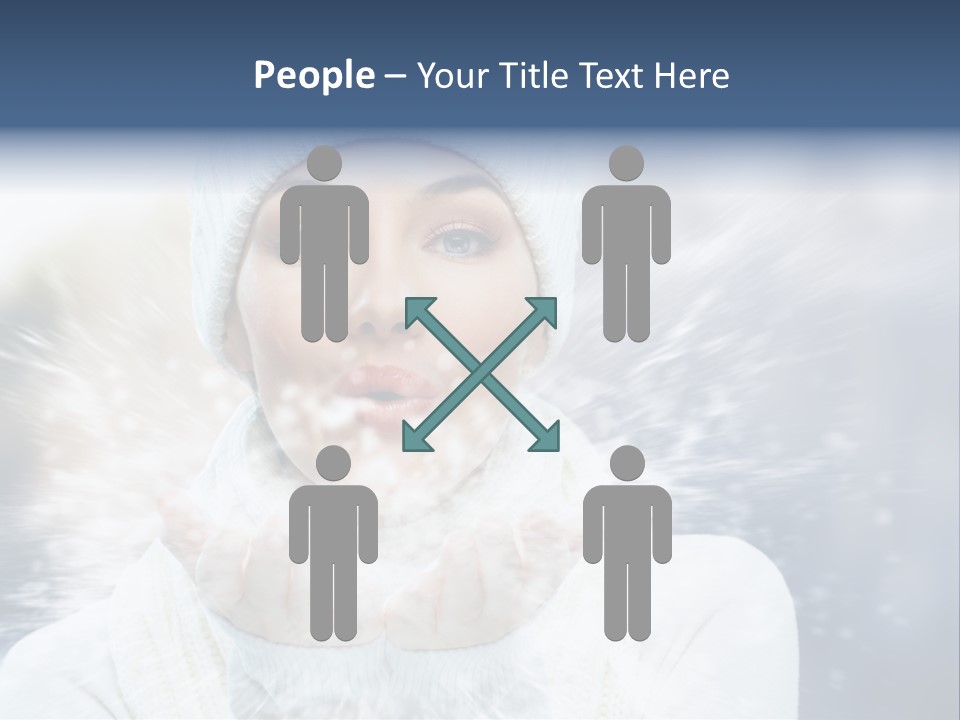 Beauty Cold Winter PowerPoint Template