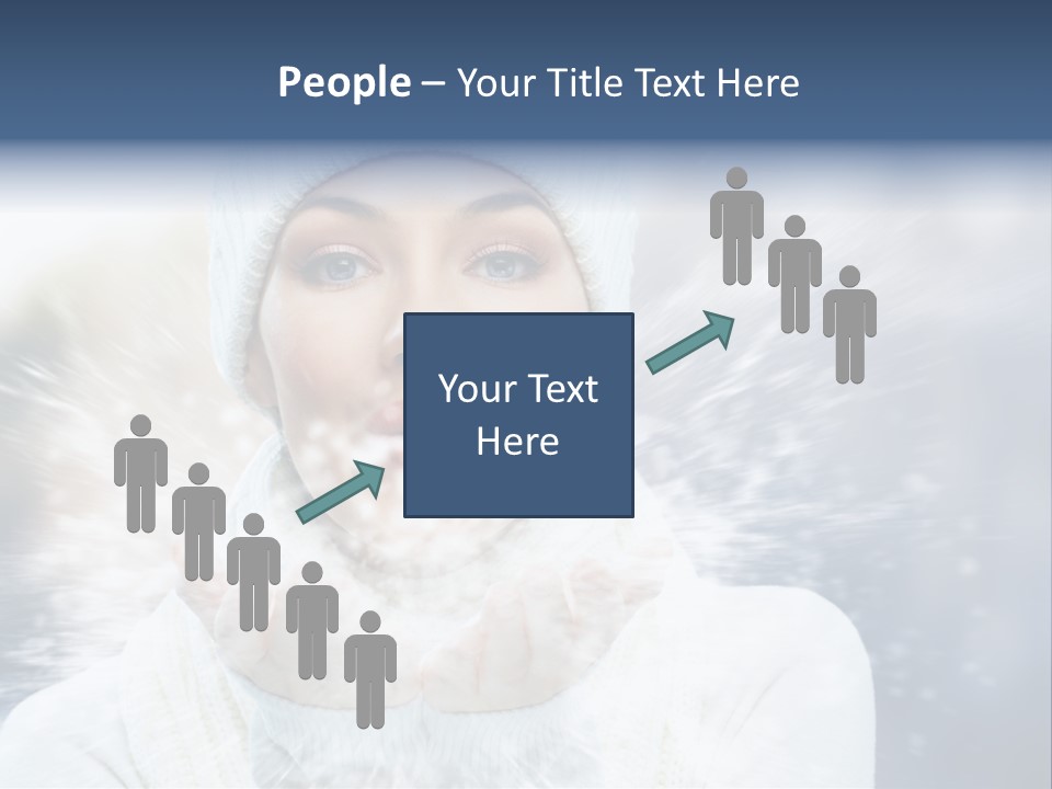 Beauty Cold Winter PowerPoint Template