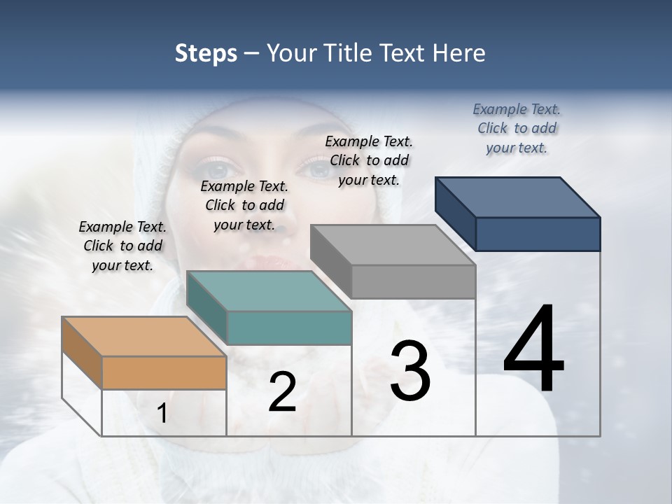 Beauty Cold Winter PowerPoint Template