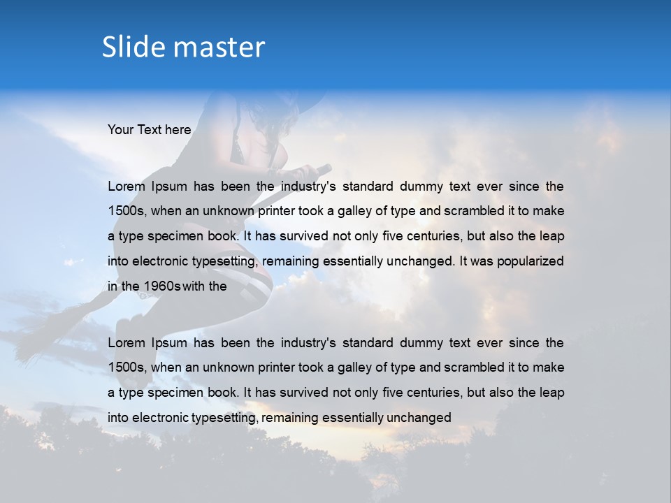 Evening Wicked Highly PowerPoint Template