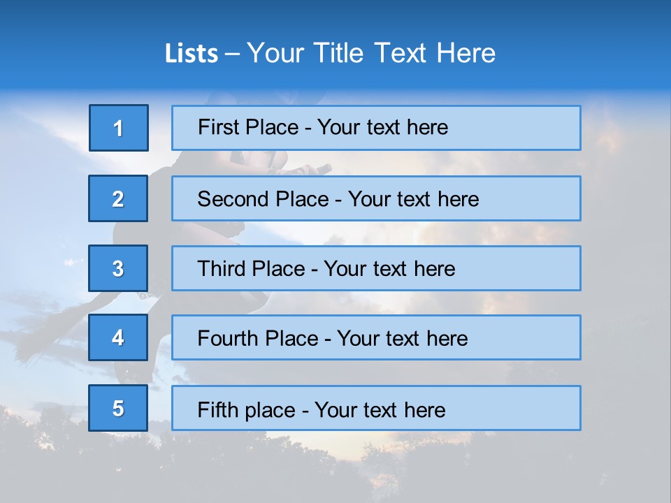 Evening Wicked Highly PowerPoint Template