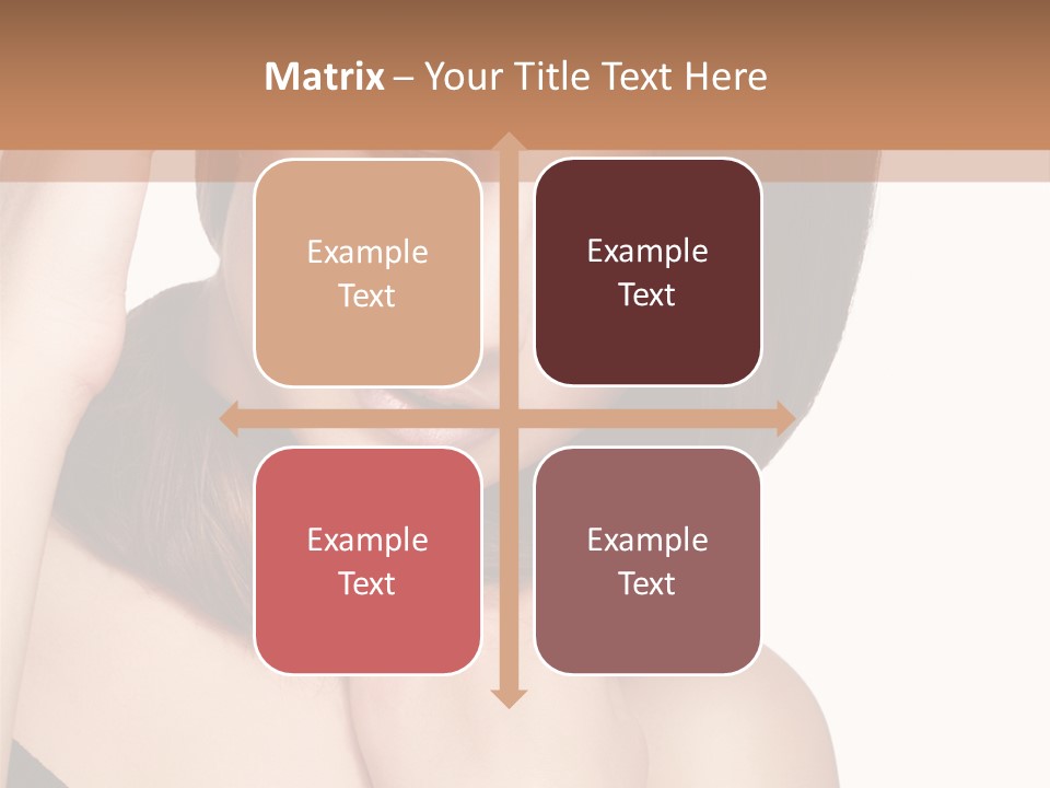 Makeup Beautiful Lips PowerPoint Template