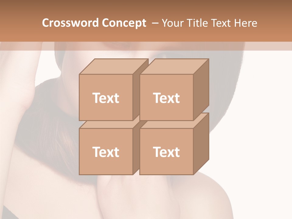 Makeup Beautiful Lips PowerPoint Template