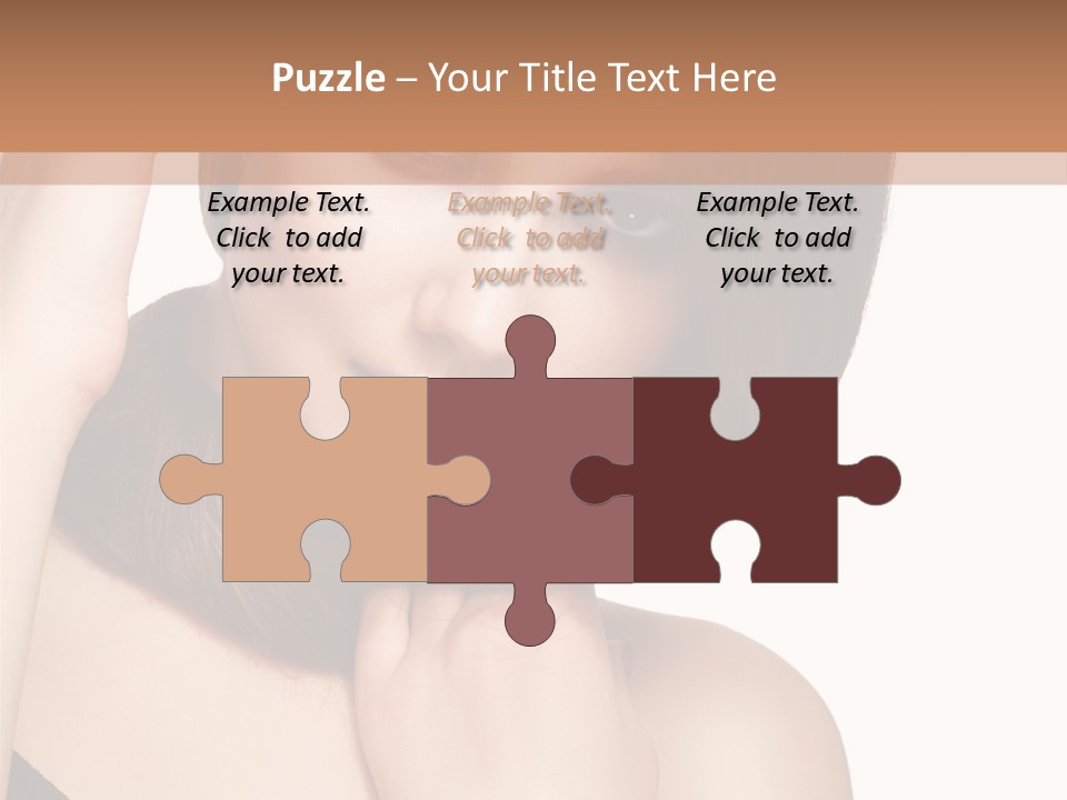 Makeup Beautiful Lips PowerPoint Template