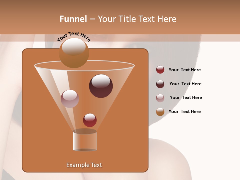 Makeup Beautiful Lips PowerPoint Template