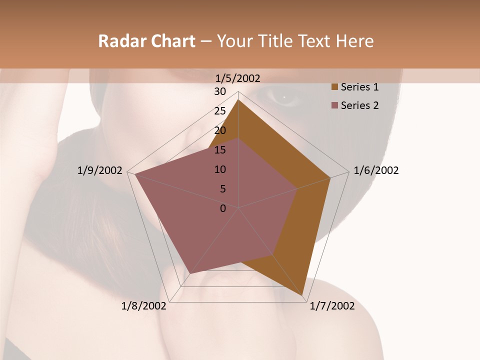 Makeup Beautiful Lips PowerPoint Template